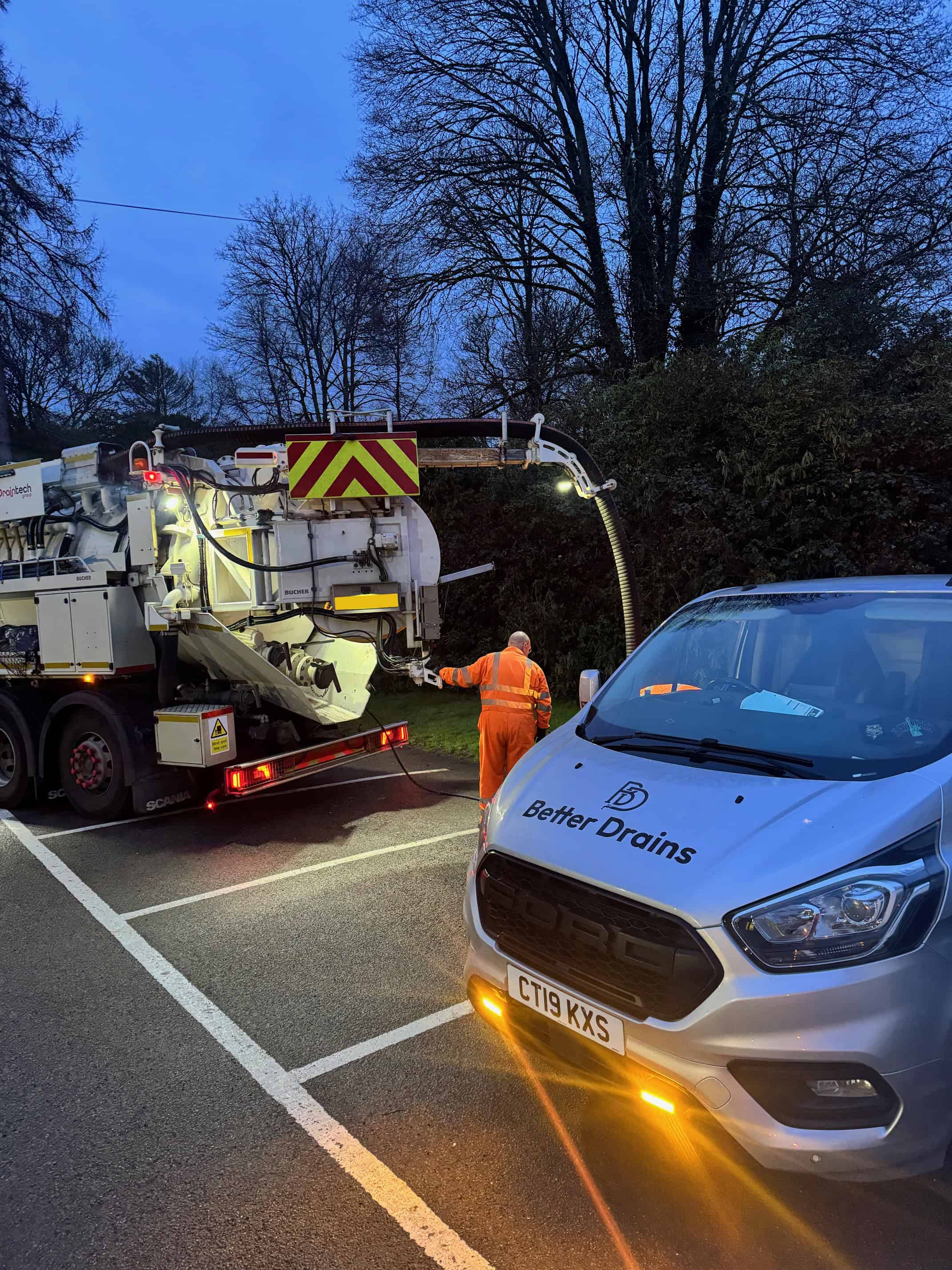 Drain cleaning service in Bridport with professional equipment and team.